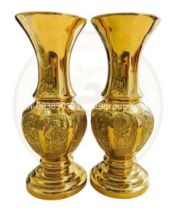 Cặp Lọ hoa đồng thờ cúng cao 30cm,phù hợp cho mọi bàn thờ
