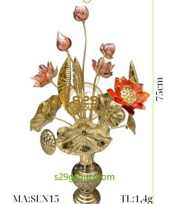 Hoa Sen bằng Đồng thờ cúng ,Sự Tinh Xảo và Độc Đáo của Nghệ Thuật Việt Nam