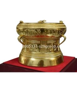 Trống đồng quà tặng cao cấp – quà biểu trưng sang trọng, mang đậm nét văn hóa Việt. Đúc đồng nguyên chất, tinh xảo, nhận khắc logo & thiết kế theo yêu cầu.