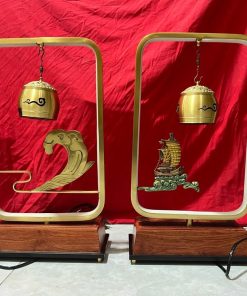 Xông trầm treo đèn nhạc chuông