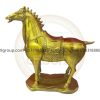 Tượng ngựa đứng bệ to cao 28cm,bằng đồng nguyên chất,quà tặng tết 2026