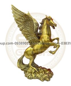 Tượng ngựa cánh nhỏ bằng đồng,quà tặng tết 2026