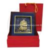 Tranh thuyền buồm mạ vàng 24k,quà tặng đối tác, sự kiện
