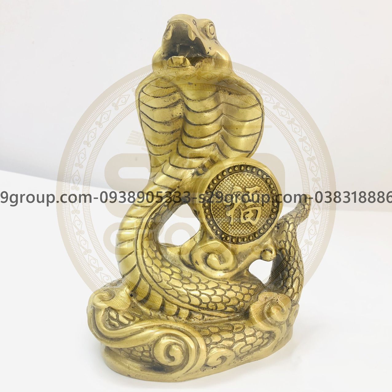 Tượng rắn bằng đồng phong thủy